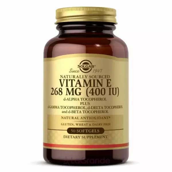 Solgar Vitamin E 268 mg (400 IU) ĳ������ ������� 