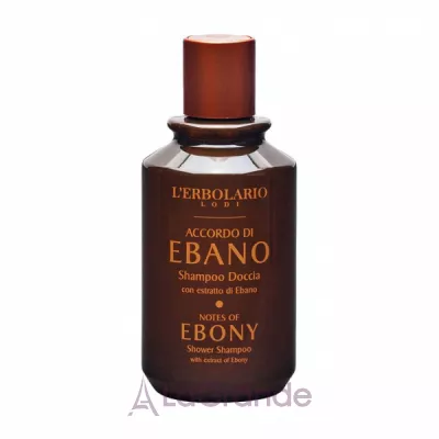 L'erbolario Notes Of Ebony Shower Shampoo -   