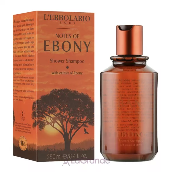 L'erbolario Notes Of Ebony Shower Shampoo �������-���� ��� ���� 