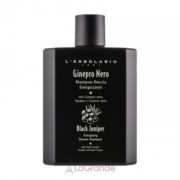 L'Erbolario Black Juniper Energising Shower Shampoo �������-���� ��� ���� 