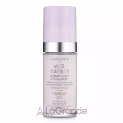 L'Erbolario Hyaluronic Acid Triple Action Eye Contour Cream        