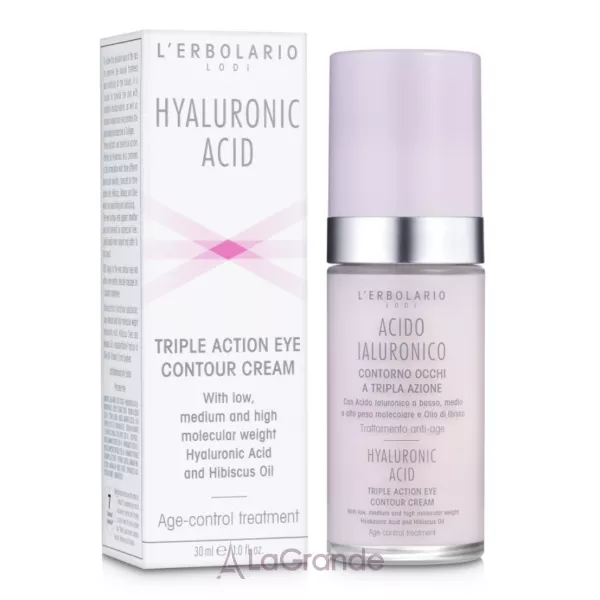 L'Erbolario Hyaluronic Acid Triple Action Eye Contour Cream ���� � ������������ �������� ��� ���� ������ ����
