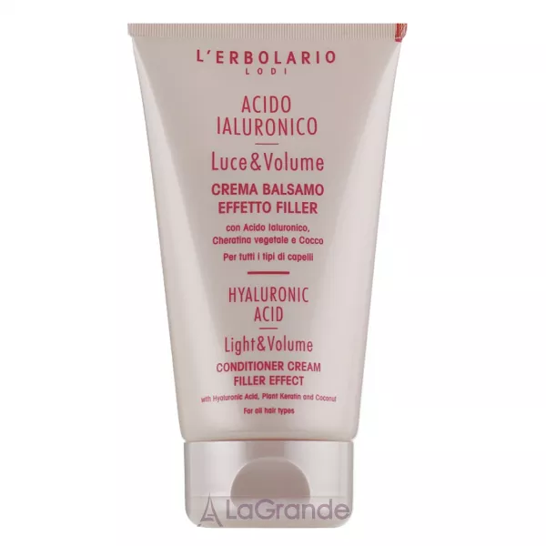 L'Erbolario Hyaluronic Acid Light&Volume Conditioner Cream Filler Effect ����-�����������-���������� ��� ������� � ����������� �������� �� ��������� ���������