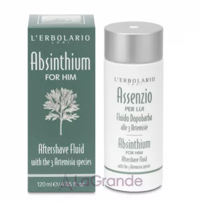 L'Erbolario Absinthium for Him Aftershave Fluid    