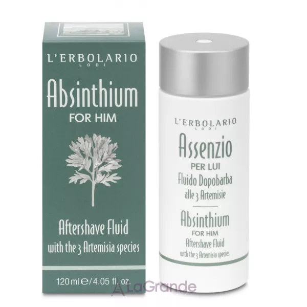 L'Erbolario Absinthium for Him Aftershave Fluid ����� ���� ������ 
