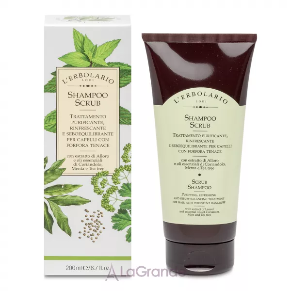 L'Erbolario Shampoo Scrub �����-������� �� ����� ����