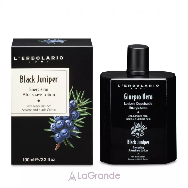 L'Erbolario Black Juniper Energising Aftershave Lotion ������� ���� ������ 