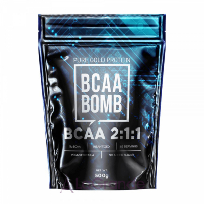 Pure Gold BCAA Bomb 2-1-1 Fruit Punch      