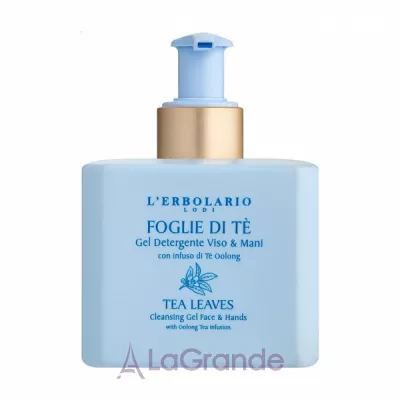 L'Erbolario Tea Leaves Cleansing Gel Face & Hands       