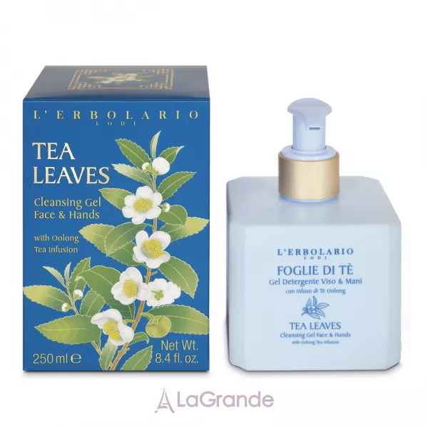 L'Erbolario Tea Leaves Cleansing Gel Face & Hands ������������ ���� ��� ������� �� ��� 