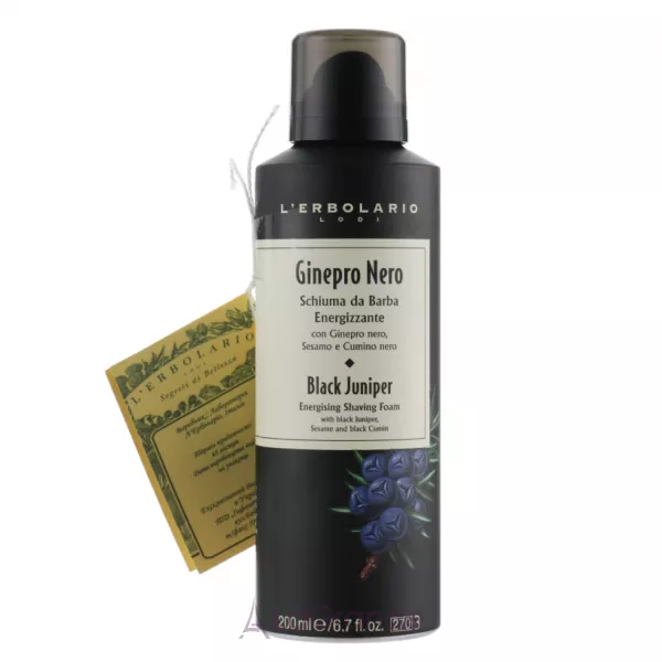L'Erbolario Black Juniper Energising Shaving Foam ϳ�� ��� ������ 