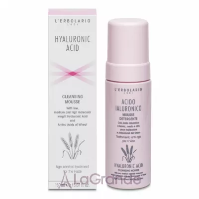 L'Erbolario Hyaluronic Acid Cleansing Mousse       