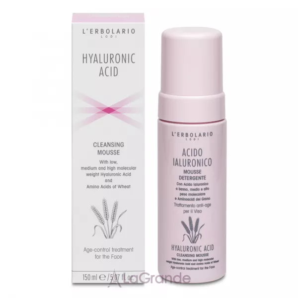 L'Erbolario Hyaluronic Acid Cleansing Mousse ��������� ����� ��� ���� � ������������ ��������