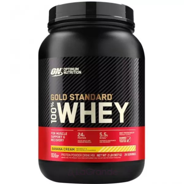 Optimum Nutrition Gold Standard 100% Whey Banana Cream ������������ ������� 