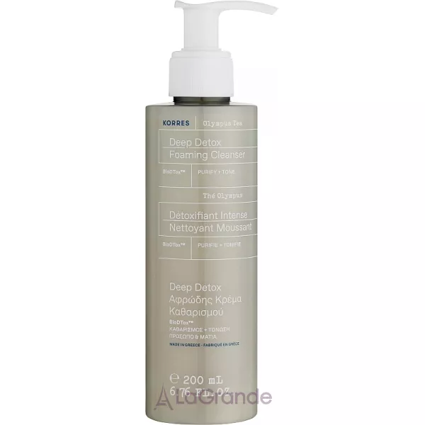 Korres Olympus Tea Cleansing Foaming Cream ��������� ����-����� ��� ���� � ���������� ���