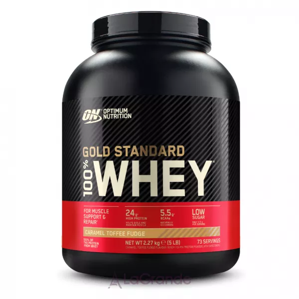 Optimum Nutrition Gold Standard 100% Whey Caramel Toffee Fudge ������������ ������ 