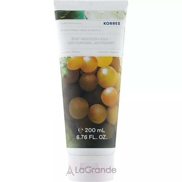 Korres Santorini Grape Body Smoothing Milk �������������� ������� ��� ���� 