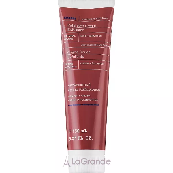 Korres Apothecary Wild Rose Petal Soft Cream Exfoliator ����-����� ��� �������