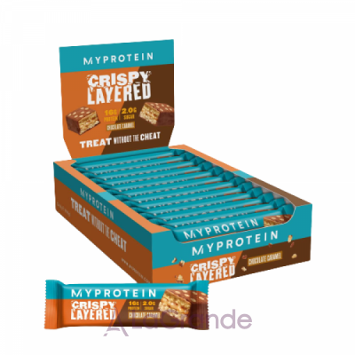 Myprotein Crispy Layered Chocolate Caramel   