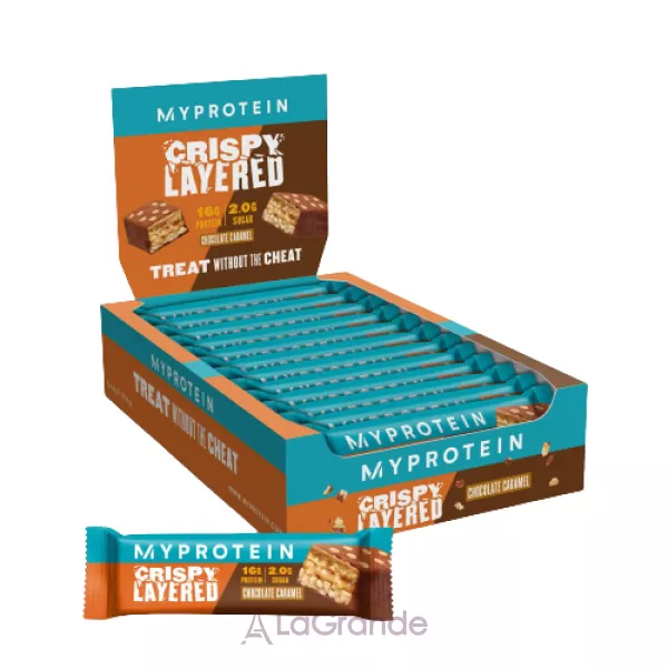 Myprotein Crispy Layered Chocolate Caramel ����������� �������� 