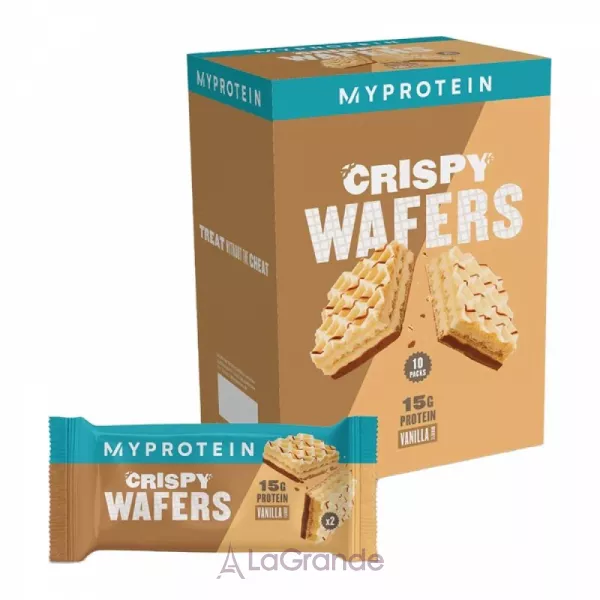 Myprotein Crispy Wafers Vanilla ����������� ����� 