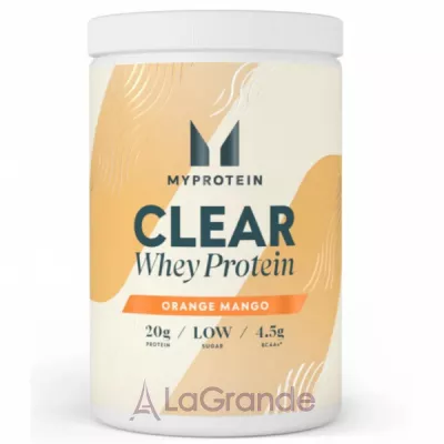 Myprotein Clear Whey Isolate Orange Mango    