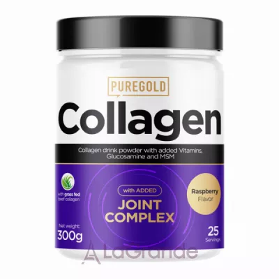 Pure Gold Collagen Joint Complex Raspberry       