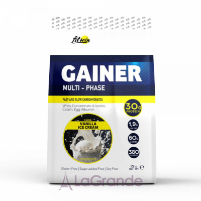 FitWin Gainer Vanilla Ice Cream  