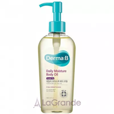 Derma:B Daily Moisture Body Oil Purple Fig   