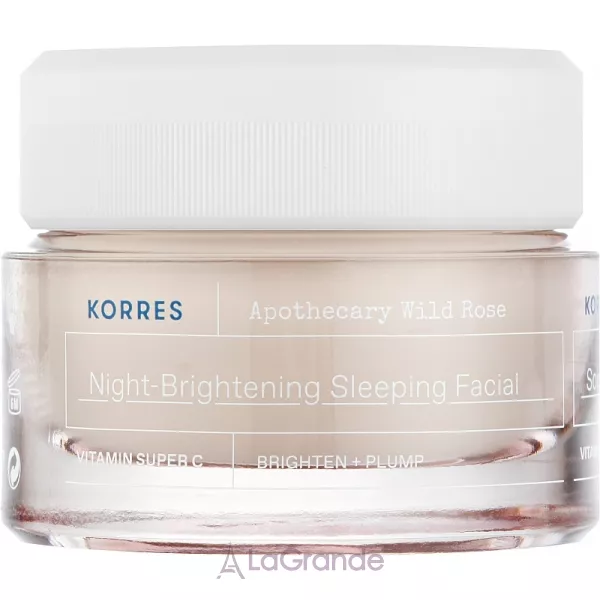 Korres Apothecary Wild Rose Night-Brightening Sleeping Facial ����������� ������ ���� ��� ����