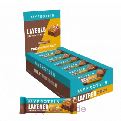 Myprotein Layered Bar Chocolate Peanut Pretzel   