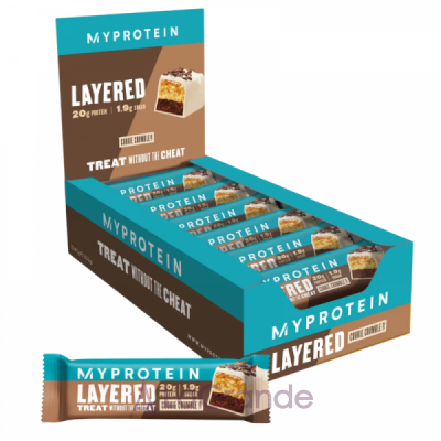 Myprotein Layered Bar Cookie Crumble   