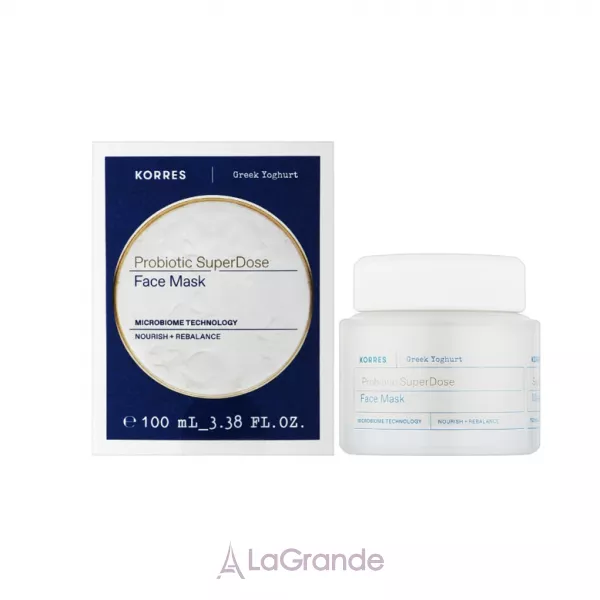 Korres Greek Yoghurt Probiotic Super Dose Face Mask ����� ��� ���� � ������������