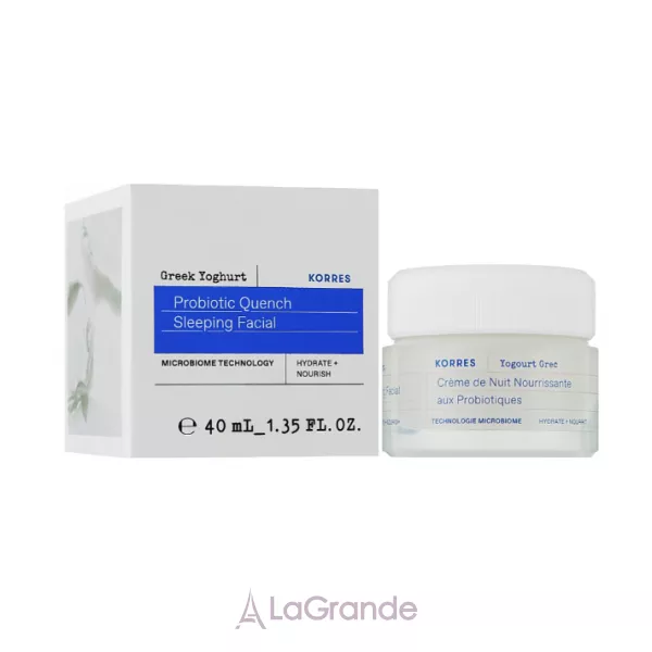Korres Greek Yoghurt Probiotic Quench Sleeping Facial ͳ���� ���� ��� ������� � �����������