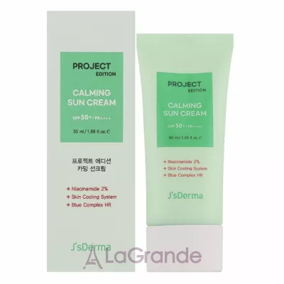 JsDerma Project Edition Calming Sun Cream    SPF50+