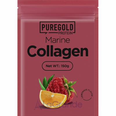 Pure Gold Marine Collagen Lemonade   