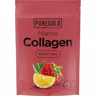 Pure Gold Marine Collagen Raspberry   
