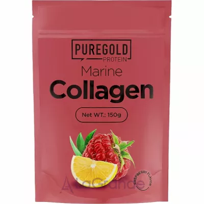 Pure Gold Marine Collagen Raspberry   