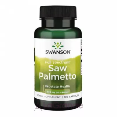 Swanson Saw Palmetto 540 mg ĳ  