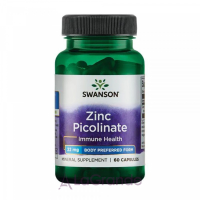 Swanson Zinc Picolinate 22 mg ĳ  