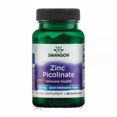 Swanson Zinc Picolinate 22 mg ĳ  