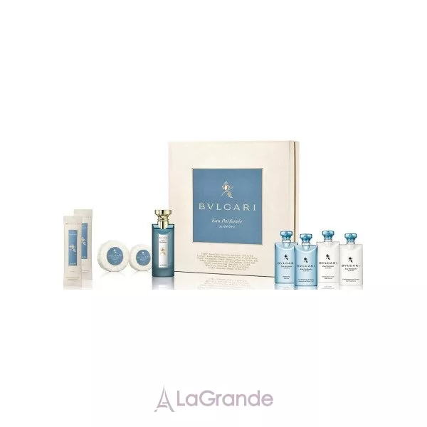 Bvlgari Eau Parfumee au The Bleu ���� (�������� 75 �� + ������� ��� ��� 75 �� + ���� ��� ���� 75 �� + ������� 75 �� + ����������� 75 �� + ���� 75 � + ���� 50 � + 2 �������� ��������, �� ��������)