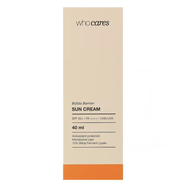 Who Cares Bifida Barrier Sun Cream SPF 50+ ������������� ���� � ��������������� �������� SPF 50+
