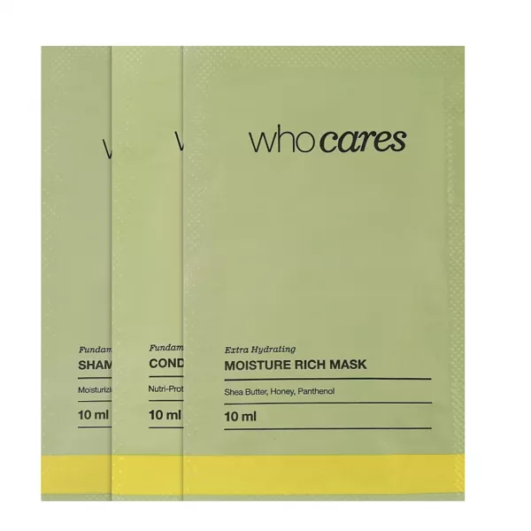 Who Cares Tester Set ���� (shm/3x10ml + h/cond/3x10ml + h/mask/3x10ml)