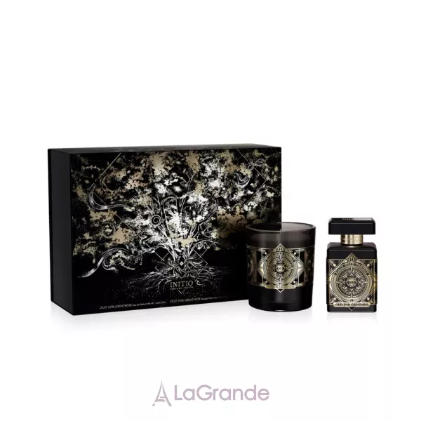 Initio Parfums Prives Oud for Greatness Set ����� (��������������� ���� 90 �� + ��������������� ����� 180 ��)