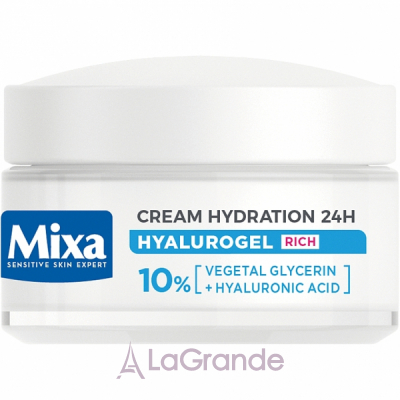 Mixa Hyalurogel Rich Intensive Hydration Cream             