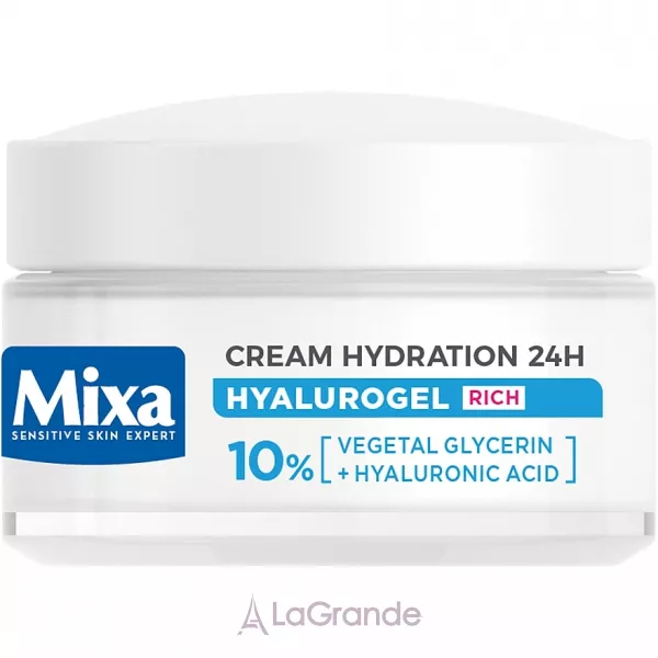 Mixa Hyalurogel Rich Intensive Hydration Cream �������������� ���� ��� �������, � ����������� �������� ��� ������� �� ������� ����