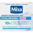 Mixa Hyalurogel Rich Intensive Hydration Cream             