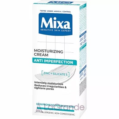 Mixa Sensitive Skin Expert 2 in 1 Moisturizing Cream Anti-Imperfection       ,   