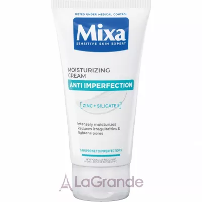 Mixa Sensitive Skin Expert 2 in 1 Moisturizing Cream Anti-Imperfection       ,   